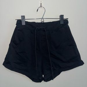 OGL high-waisted drawstring shorts